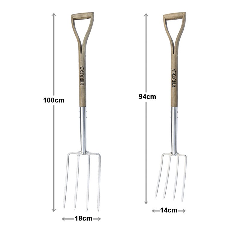 product-800-800 Two size of garden fork wooden handle