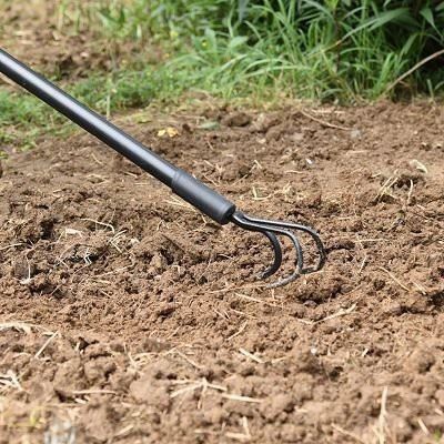 3 Tine Long Handle Cultivator